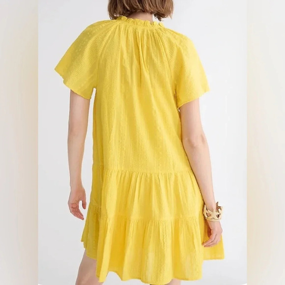J Crew Ruffle-trim tiered dress Size XS - Picture 2 of 4